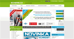 Desktop Screenshot of echemie.cz
